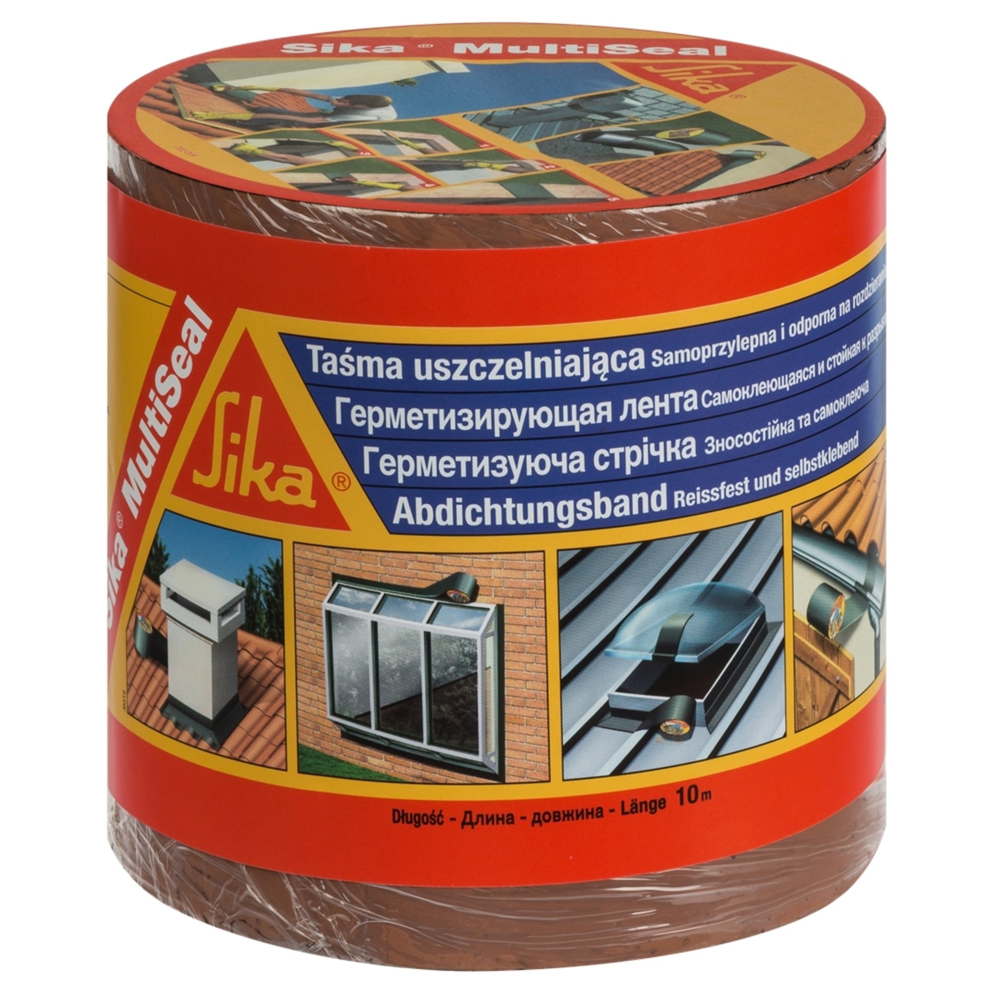Taśma bitumiczna uszczelniająca Sika MultiSeal 0.15x10 m, terrakota 0