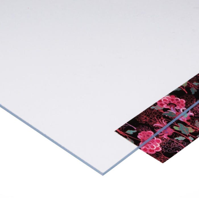 Szkło syntetyczne gładkie przejrzyste 50x150 cm, grubość 2 mm