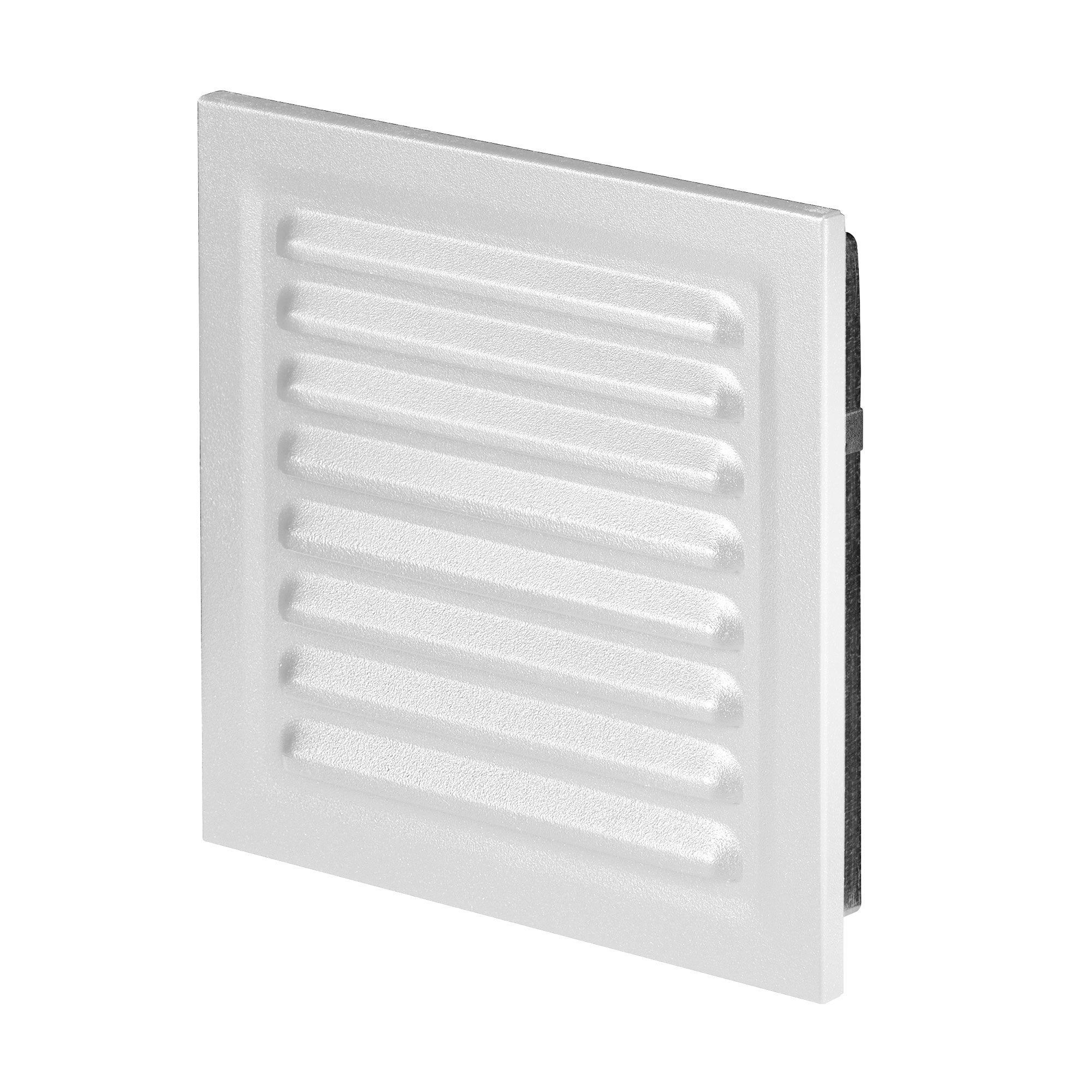 Kratka wentylacyjna metalowa 10x14 MT01B biała