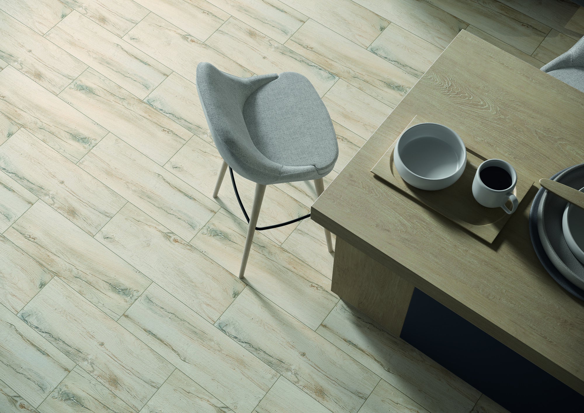 Gres szkliwiony Santiago Beige Struktura 20X60 1.2 m2 2