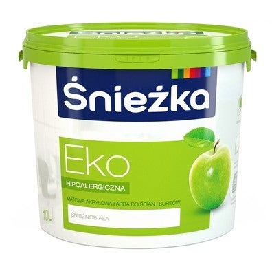 Farba Śnieżka Eko biała 10l 0