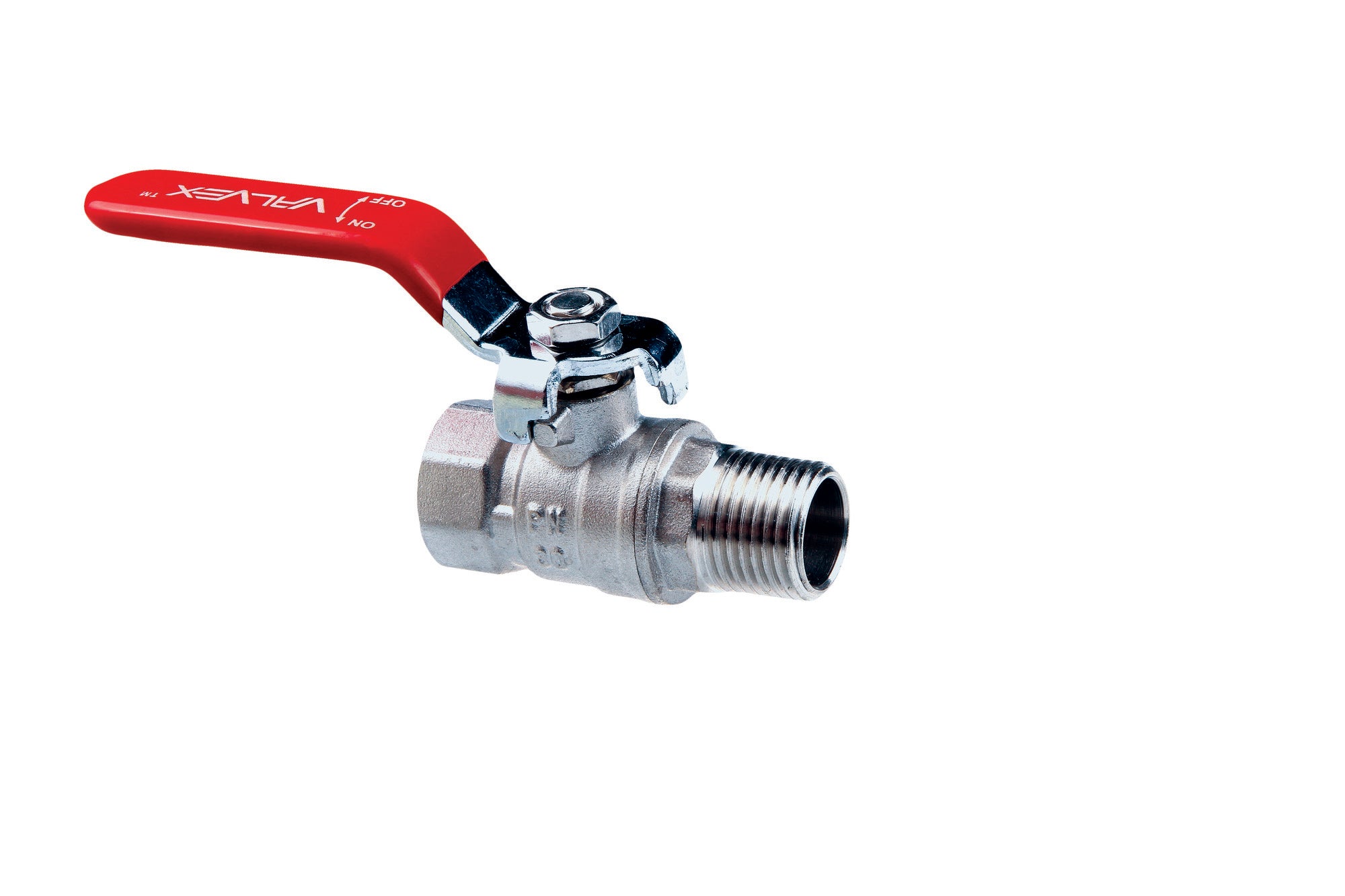 Zawór kulowy Onyx GW/GZ 1/2" z dławikiem i dźwignią