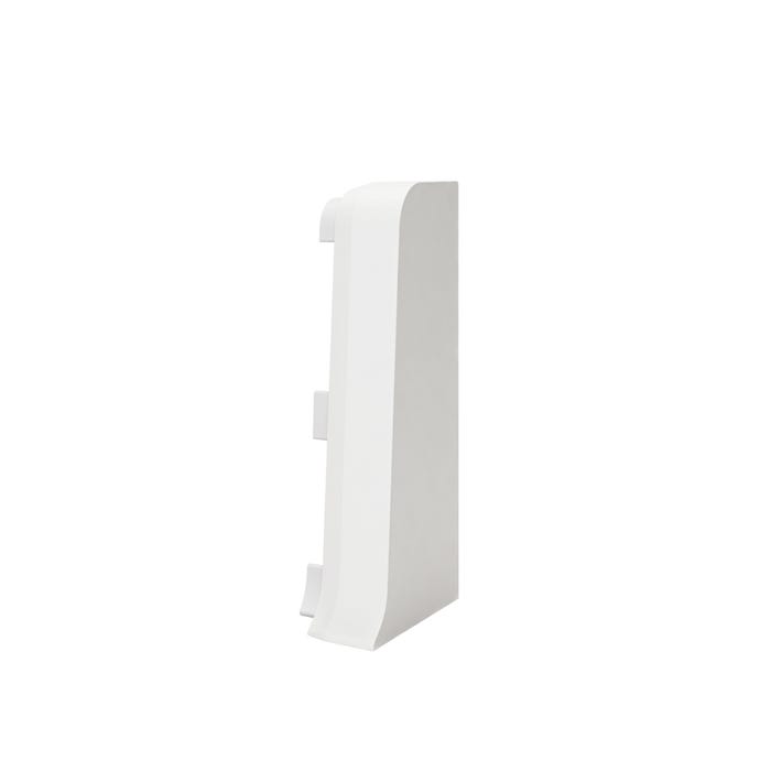 Zaślepka do listew przypodłogowych Esquero Duo 650 115x55x21mm biała