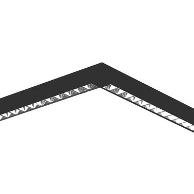 Oprawa RAGGIO 40W, 5000lm, 4000K, UGR<16, IP20, zasilanie przelotowe, czarna 5