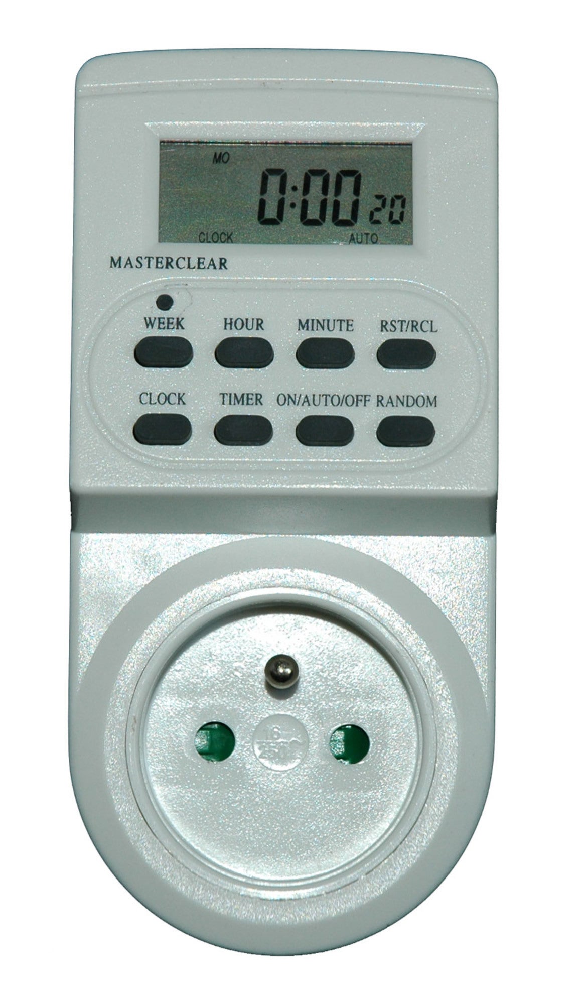 Programator czasowy cyfrowy DT03 dzień/tydzień 0