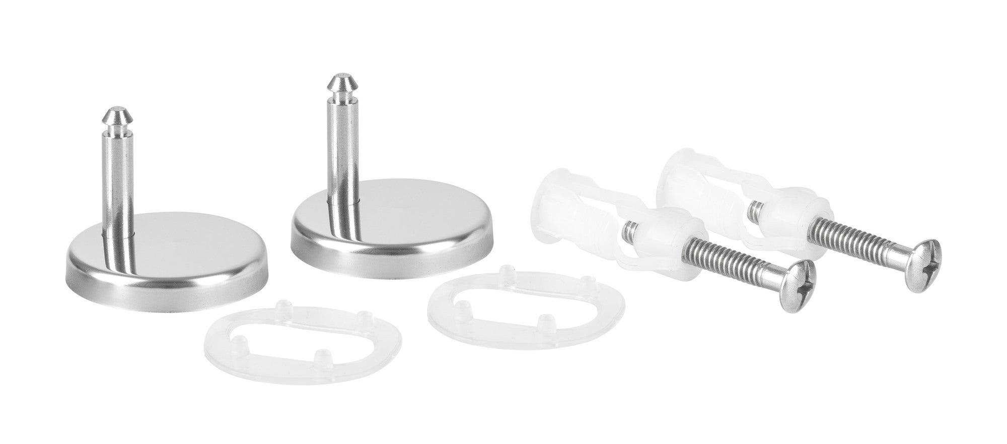 Komplet śrub metalowych do deski WC 0