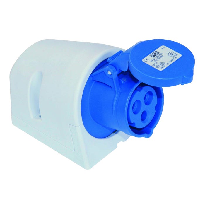 Gniazdo stałe 16A 2P+Z 230V IP44 PCE