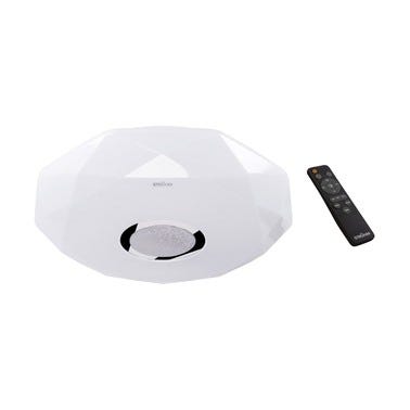 Plafon LED okrągły, ściemnialny, regulacja temperatury barwowej, pilot w zestawie, 24W, 3090Lm