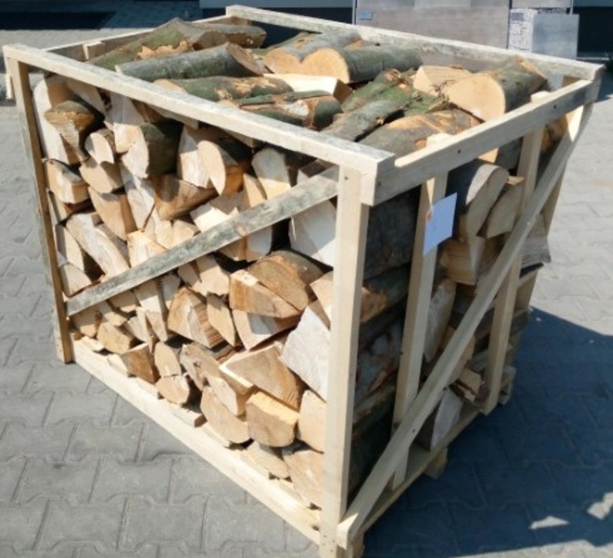 Drewno opałowe suszone Buk paleta 0