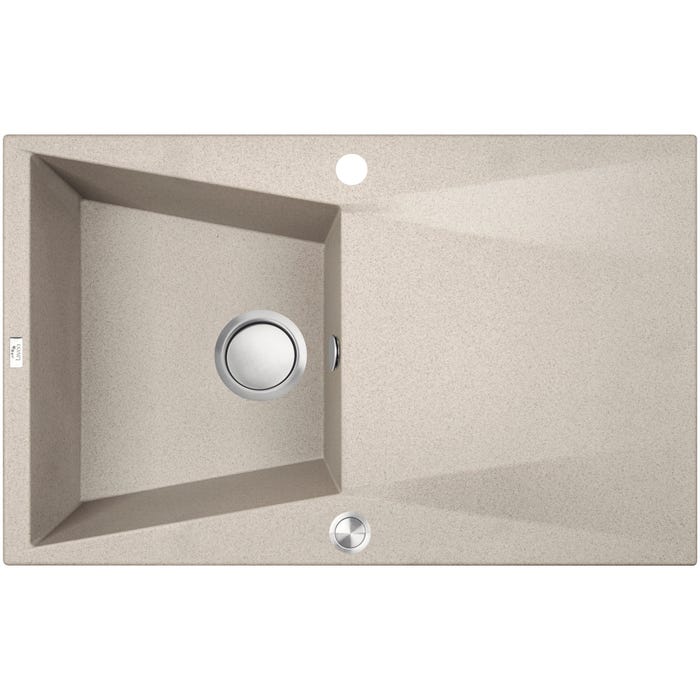 Zlewozmywak granitowy Laveo Grenada 48 x 78 cm