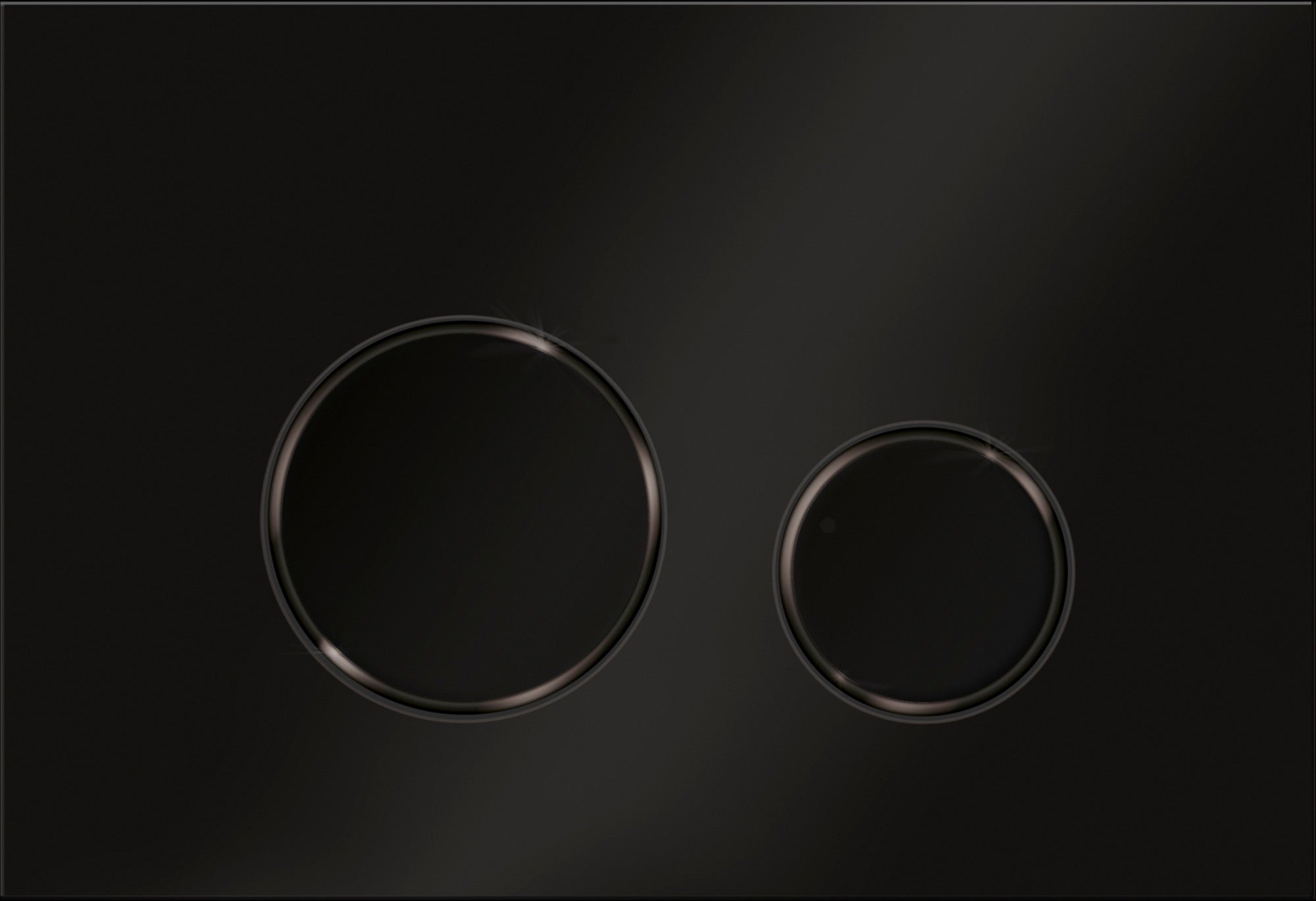 Przycisk spłukujący do stelaża Ravak Smart Circle czarny