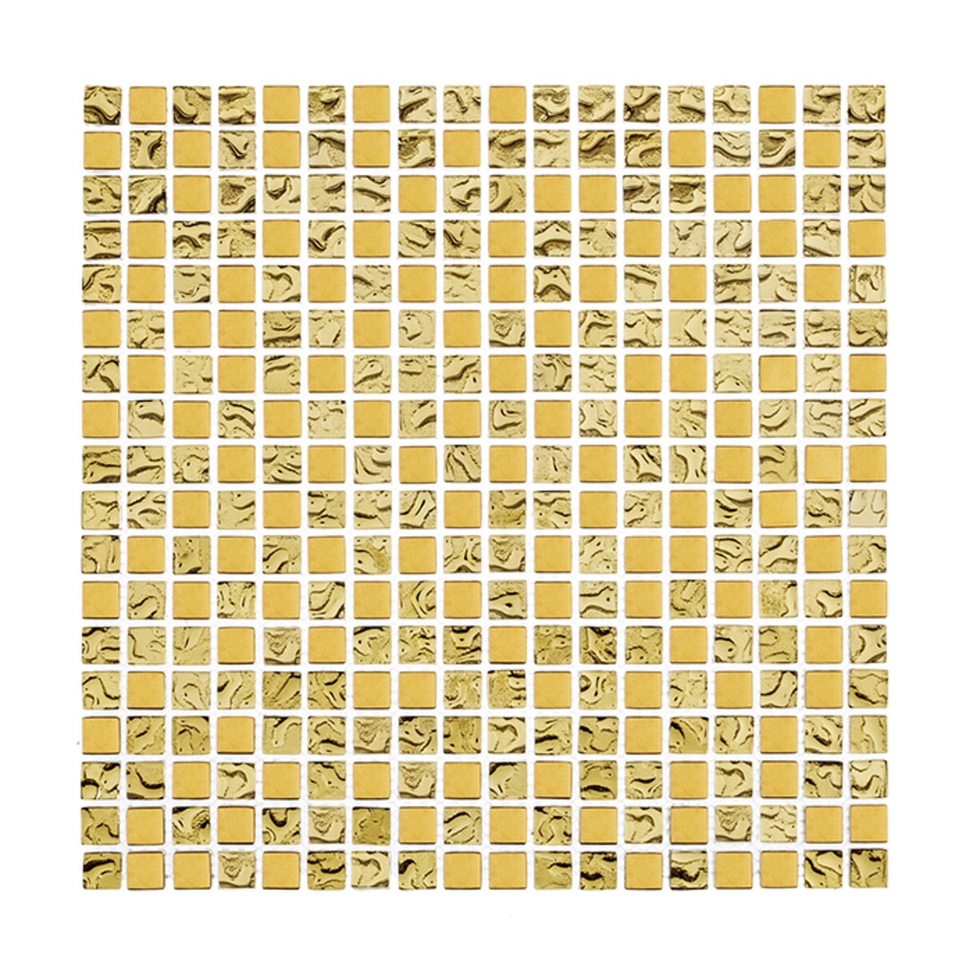 Mozaika szklana DD1 Gold MIX 15 30x30 cm