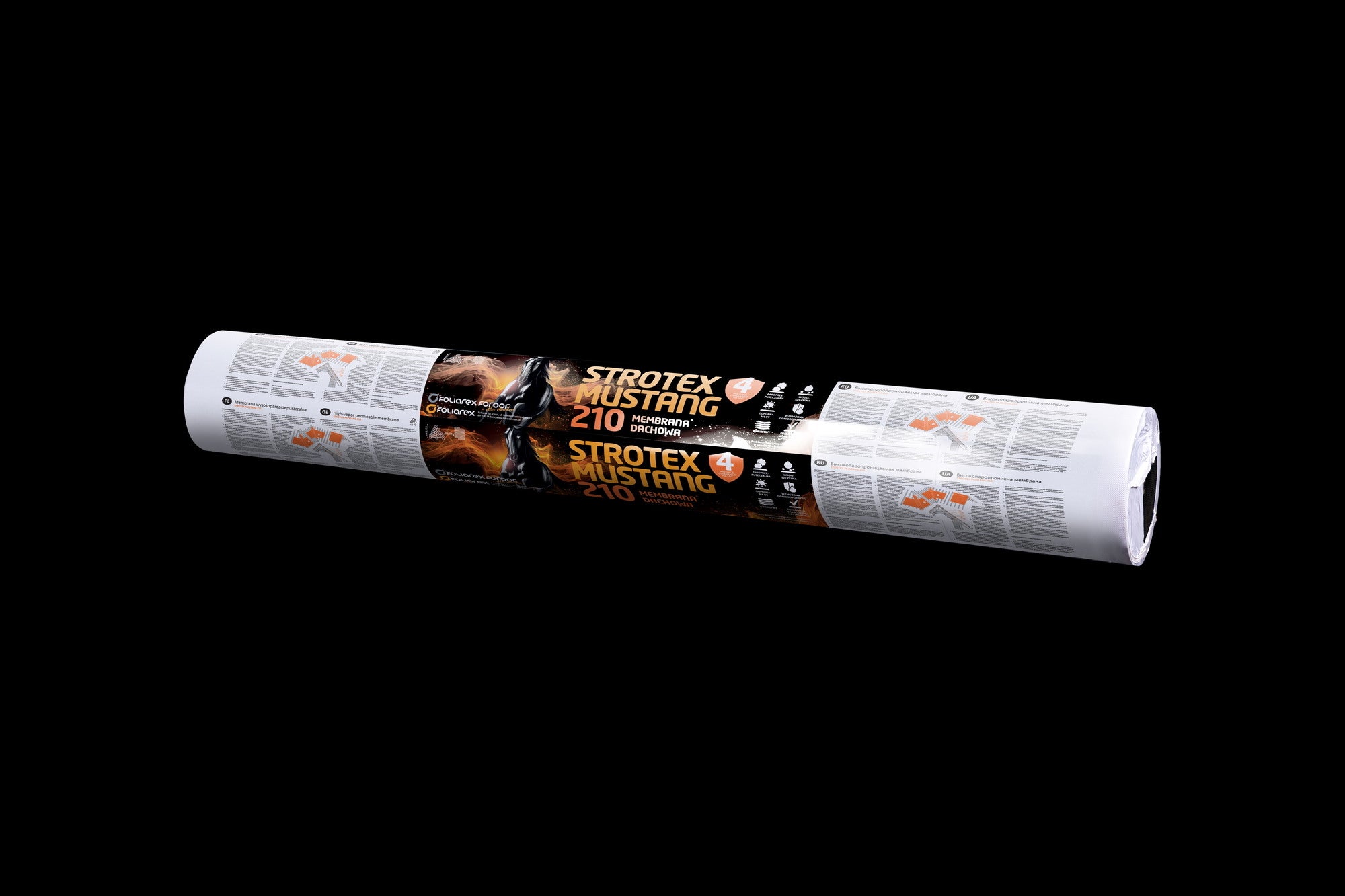 Membrana dachowa 210 g/m2 wysokoparoprzepuszczalna 1.5x50 mb 1