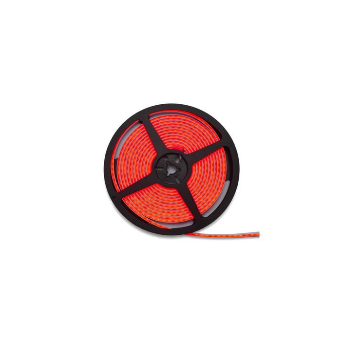 Taśma LED 24V Neon 12W czerwona IP67 5m