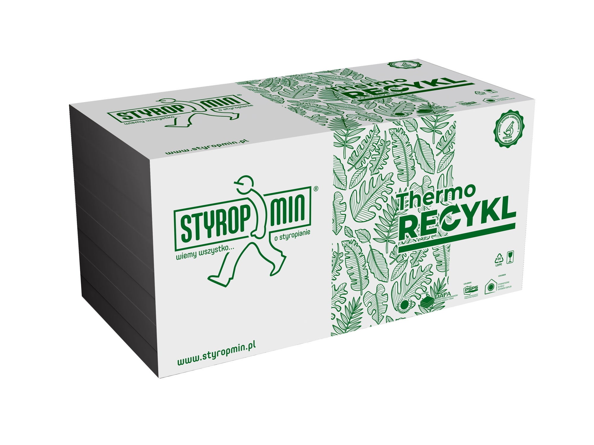 Styropian Styropmin Fasada Grafit Recyckl 0 33 15 cm EPS 0.033 W/(mK) 2 m2 0