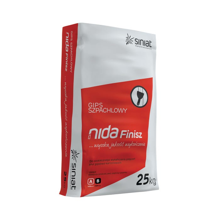 Gips szpachlowy Nida Finisz 25 kg