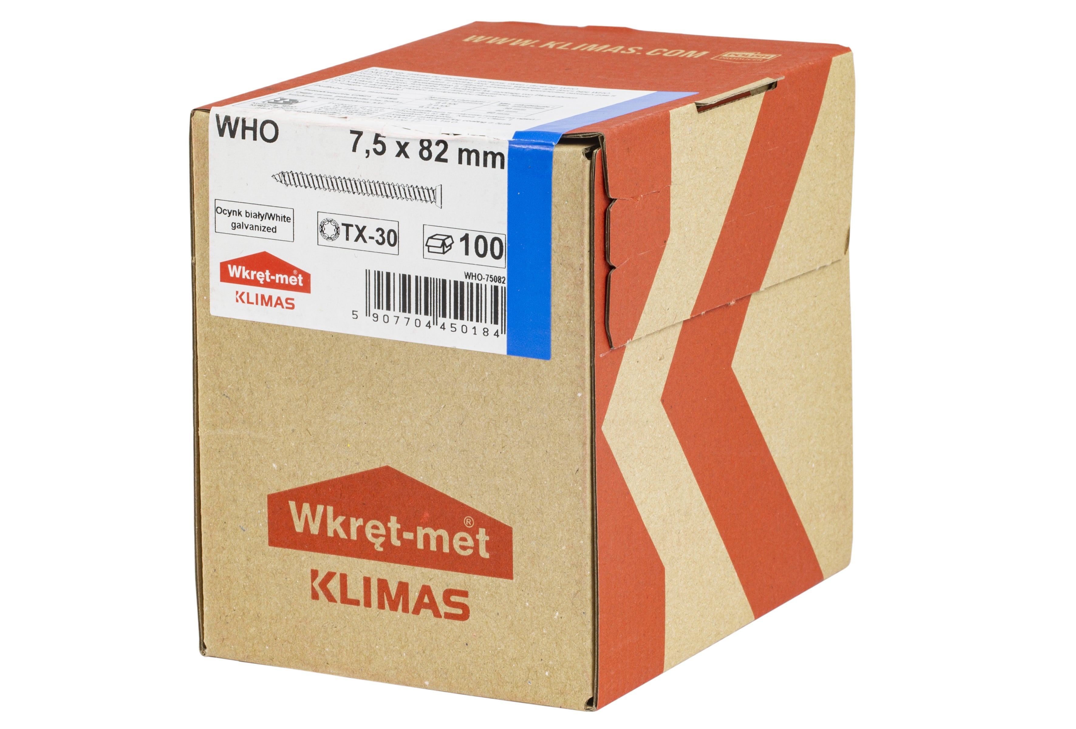 Wkręty hartowane do ościeżnic 7.8x25 mm (1.64 kg.) 1