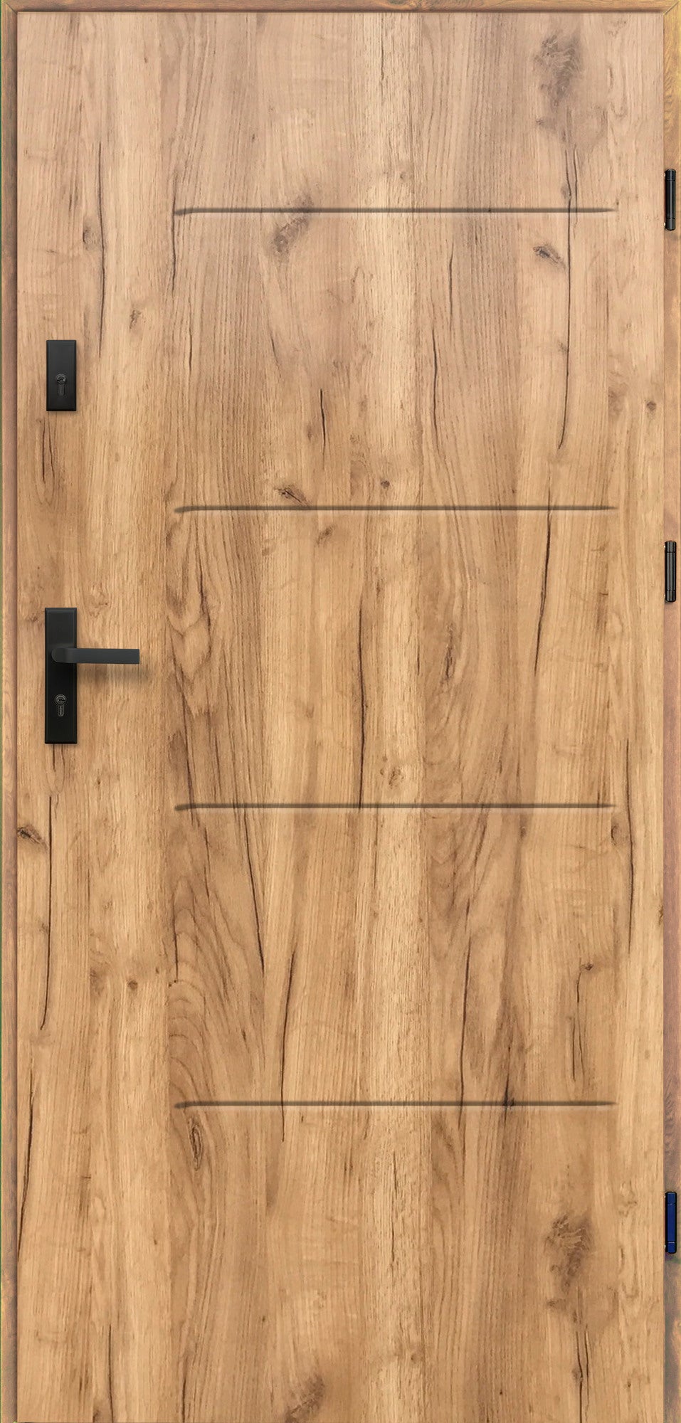 Drzwi stalowe BERLIN grandsom 90 lewe