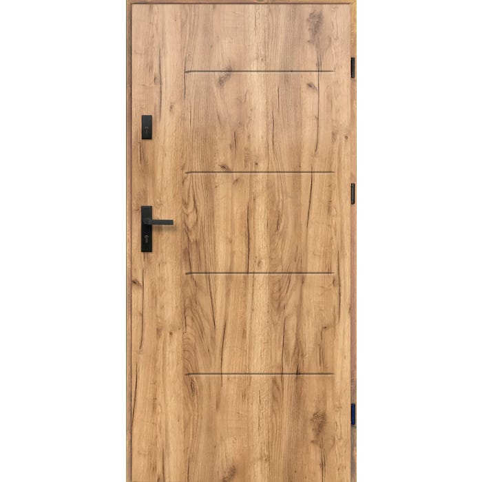 Drzwi stalowe BERLIN grandsom 90 lewe