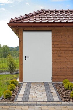 Drzwi zewnętrzne Technical 40 90 cm, lewe RAL7035 2