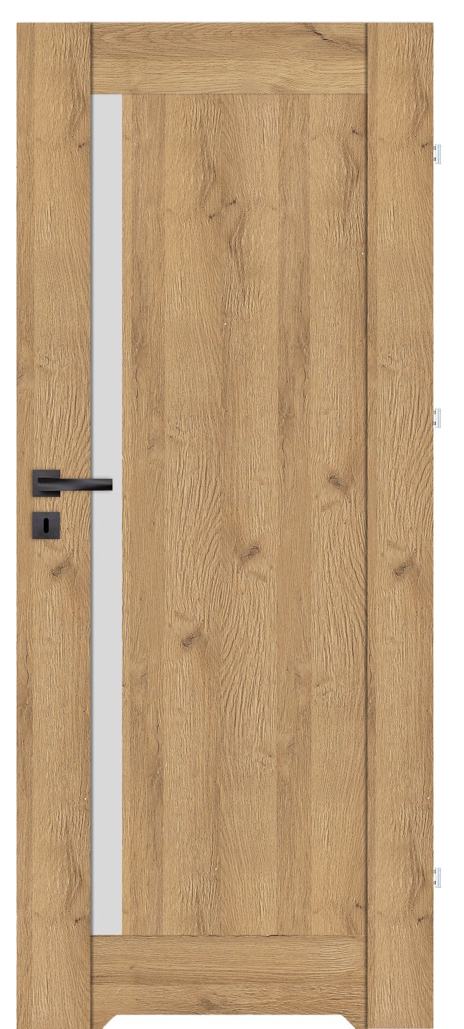 Skrzydło łazienkowe Frezja 5 80 prawe dąb natur premium