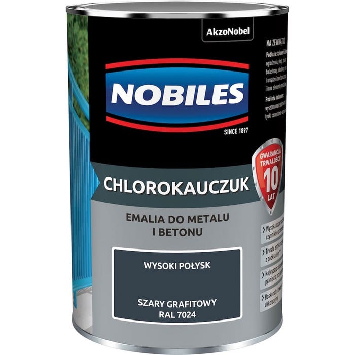 Chlorokauczuk Grafitowy 0,9L