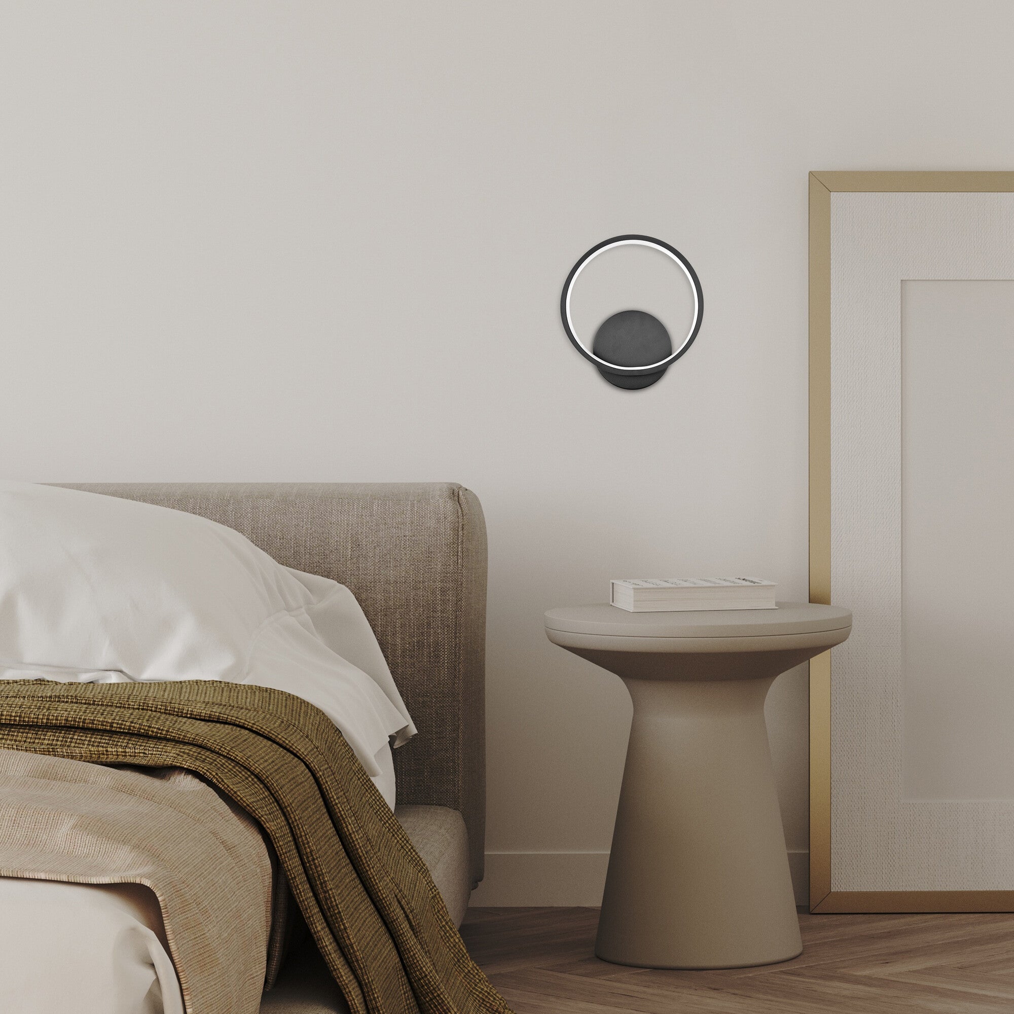 Kinkiet ścienno-sufitowy Roman 18W 700lm czarny 7