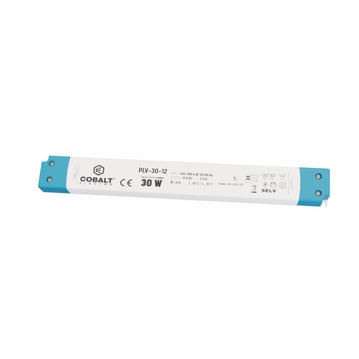 Zasilacz LED CobaltElectro PLV 12V 30W IP20
