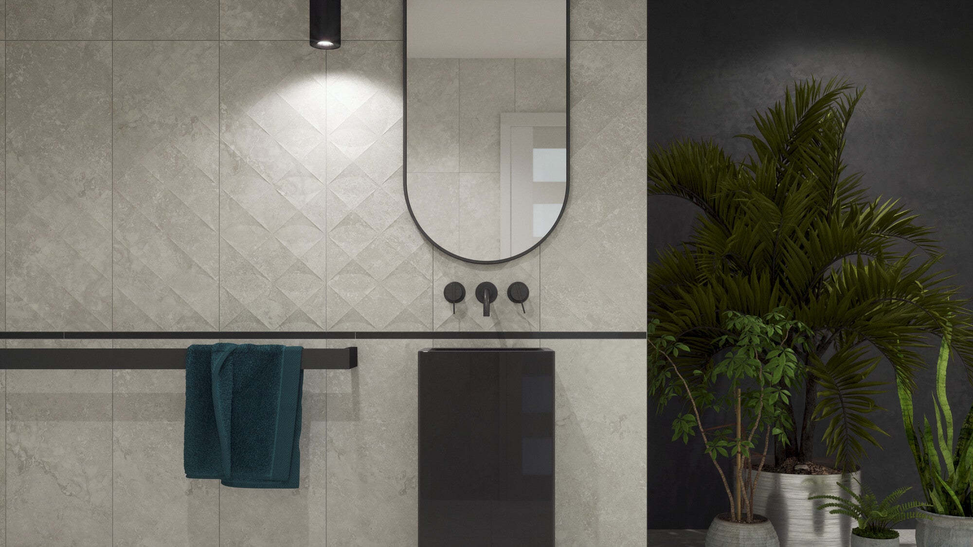 Płytka ścienna Fidżi 32.8x89.8 cm 1.77 m2 1