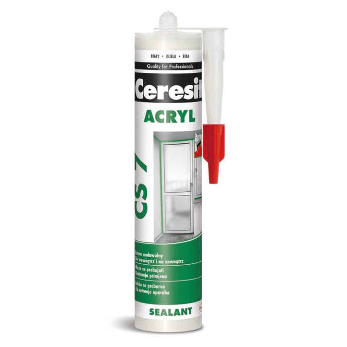 Akryl Ceresit CS7 biały 280ml