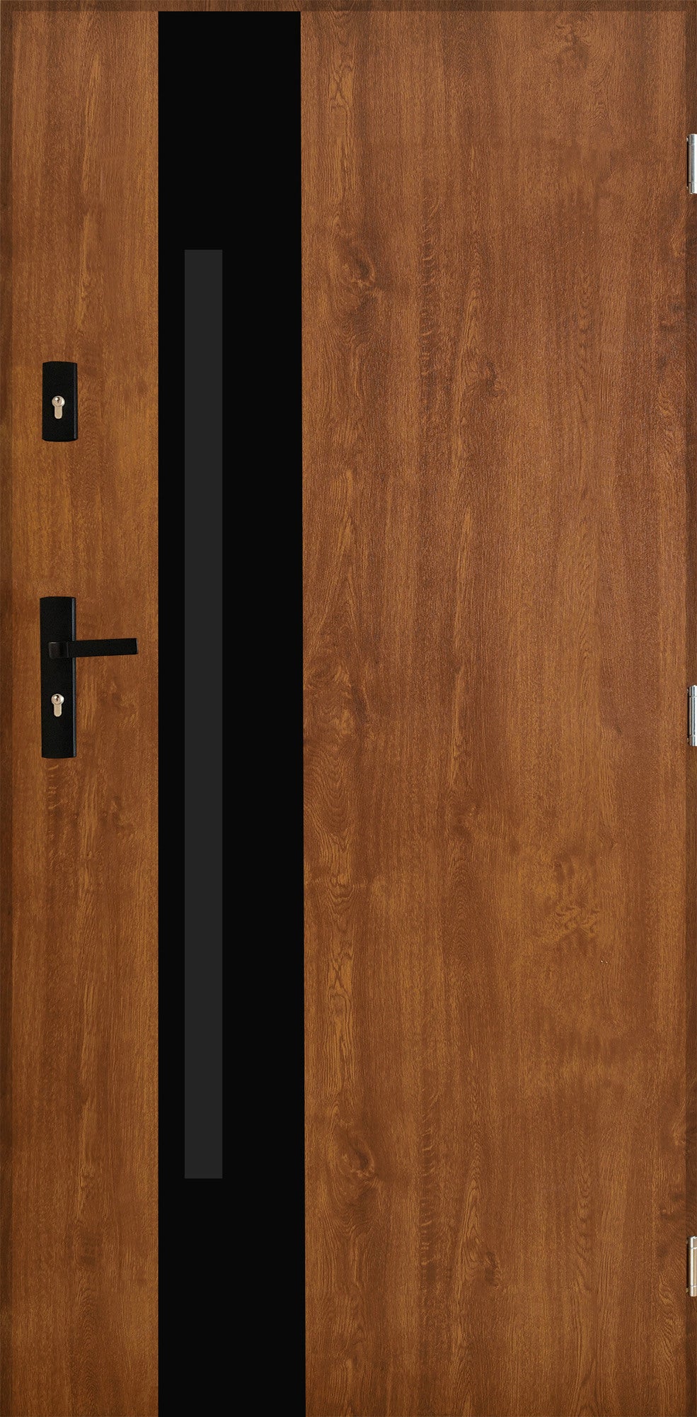 Drzwi zewnętrzne Kraków 2 złoty dąb 90 prawe