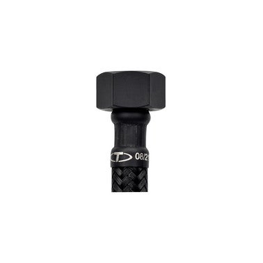 Wężyk przyłączeniowy GW/GZ 3/8"x10 mm, dł. 40 cm, czarny, 2 szt 4