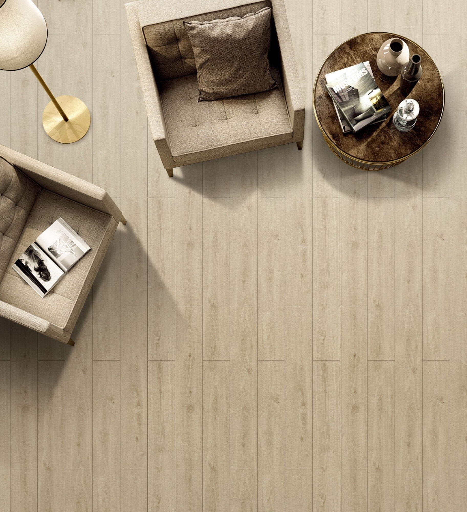 Panel podłogowy Dąb Amur AC4 8mm 4V op. 2,411 m2 wodoodporny 24h 1