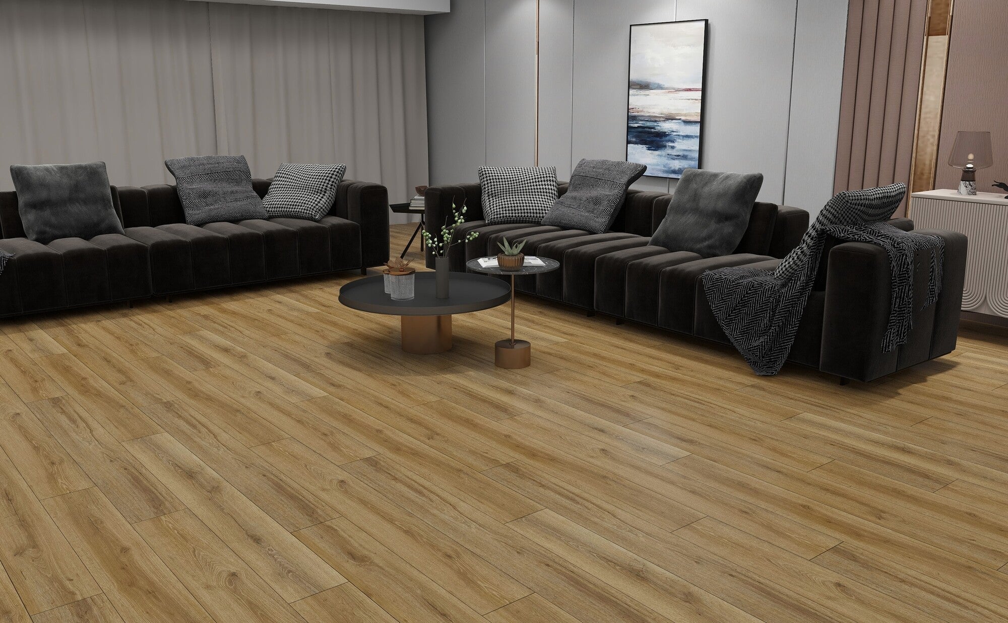 Panel winylowy SPC Dąb Borgo kl.33 4mm op.2,196m2 1