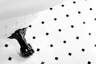 Mozaika ceramiczna Octagon White 95 Matt 30.1x30.1 cm 4