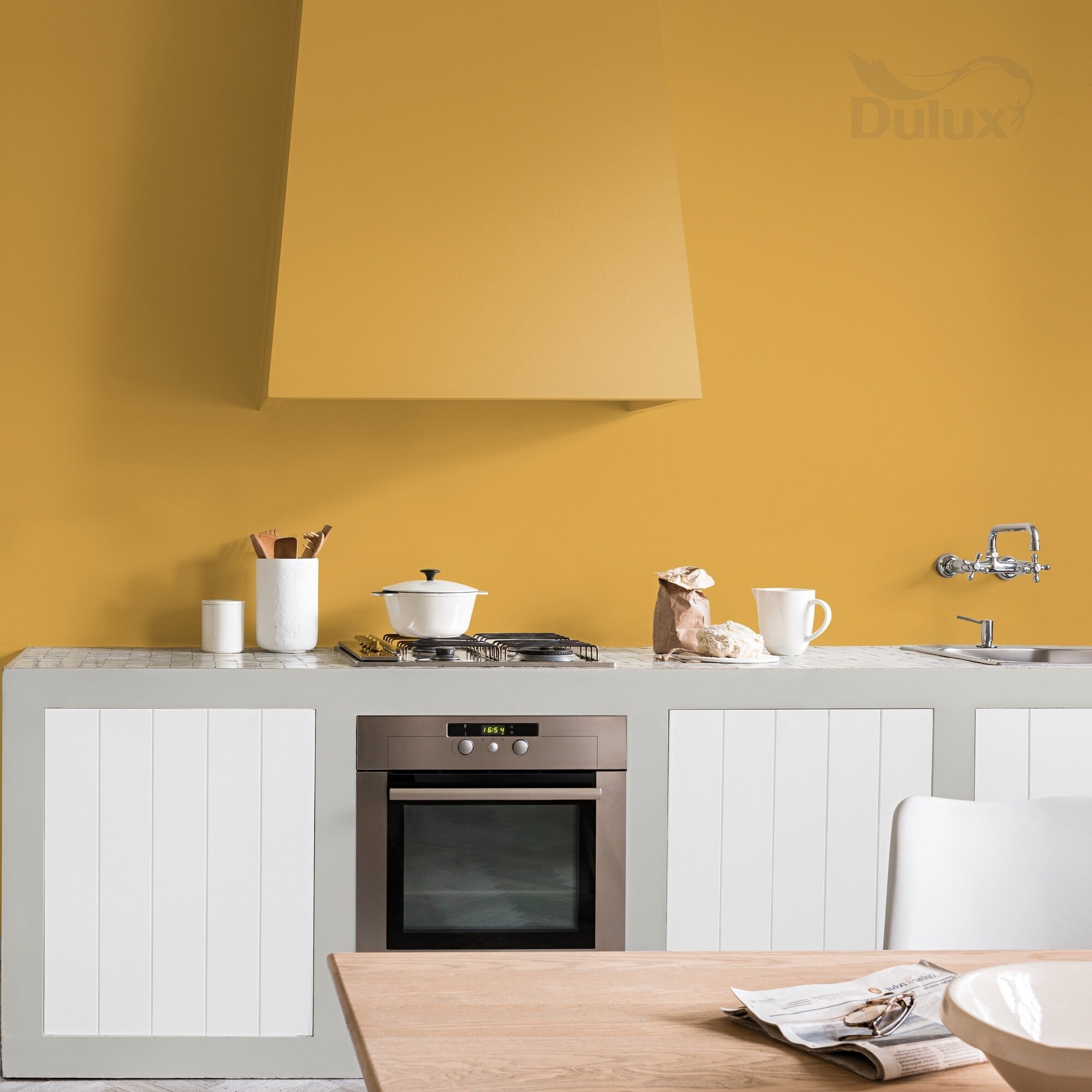 Farba Dulux EasyCare Kuchnia & Łazienka złoty pieprz 2,5l 1