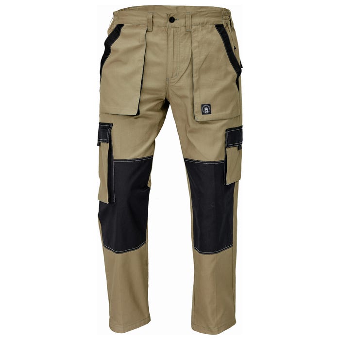 Spodnie robocze MAX SUMMER beżowe Cerva, rozm. 2XL (60)