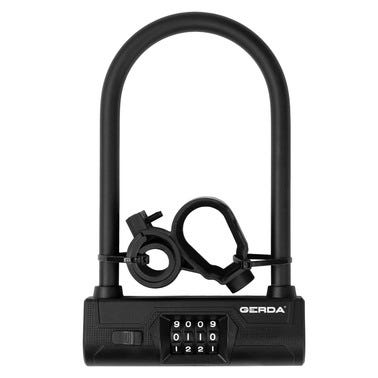 Zapięcie rowerowe szyfrowe Gerda U-LOCK ULTRA COMBO 245/153C