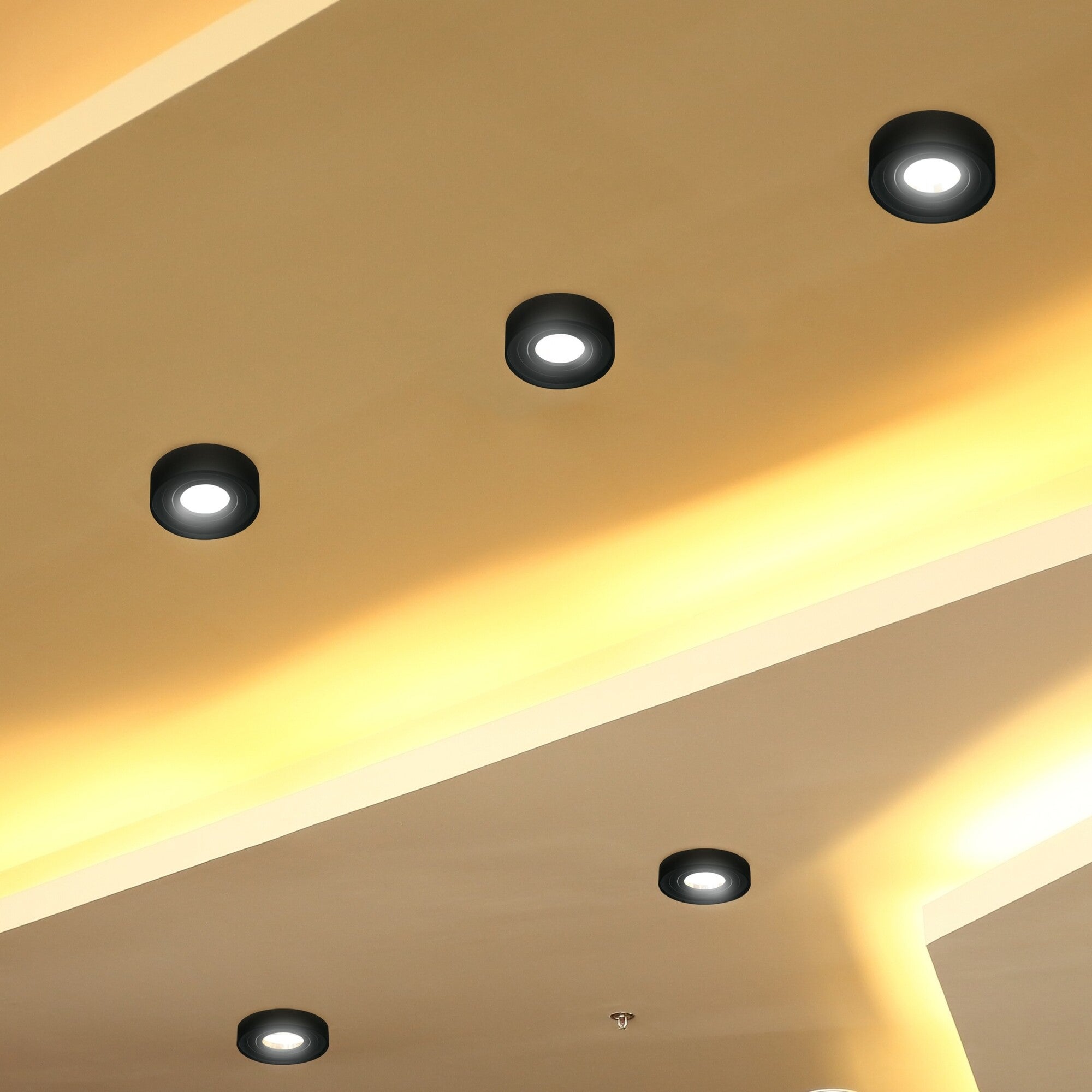 Oczko podtynkowe Czarna GU10 3