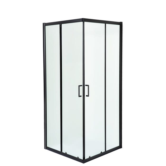 Kabina prysznicowa Aveeo Hede 80 x 80 cm czarna