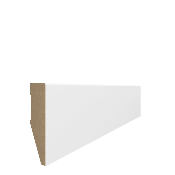 Listwa przypodłogowa Evera 101 2400x65x16 biała
