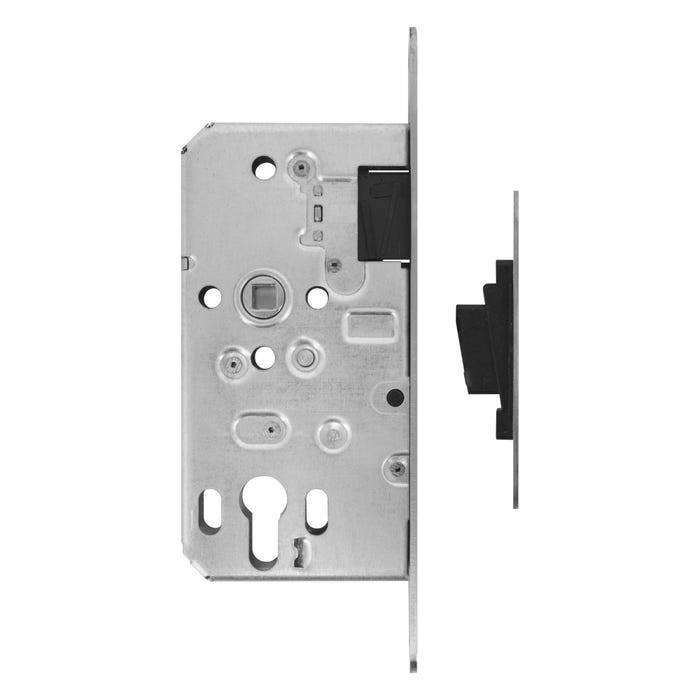 Zamek magnetyczny bębenkowy 72x55 mm z wkładką l/p