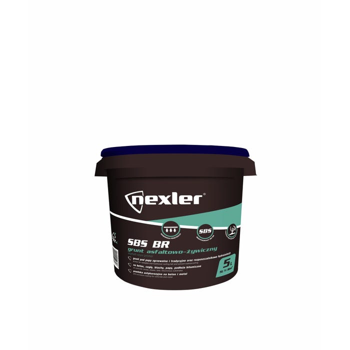 Roztwór gruntujący asfaltowo-żywiczny modyfikowany SBS Nexler SBS BR 5 l