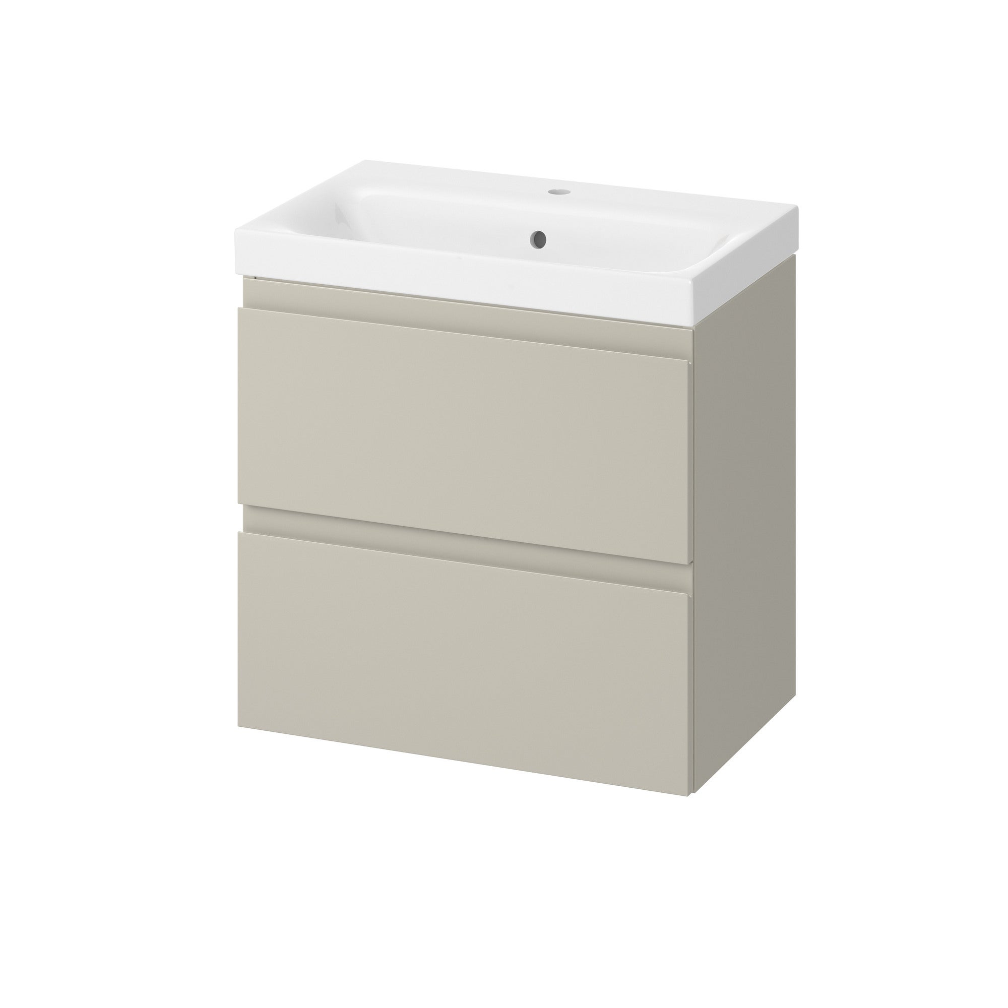 Szafka z umywalką Cersanit Moduo Slim 60 cm kaszmir