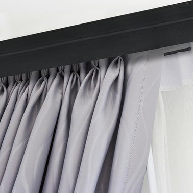 Maskownica czarna do szyn sufitowych 50x300 mm  4