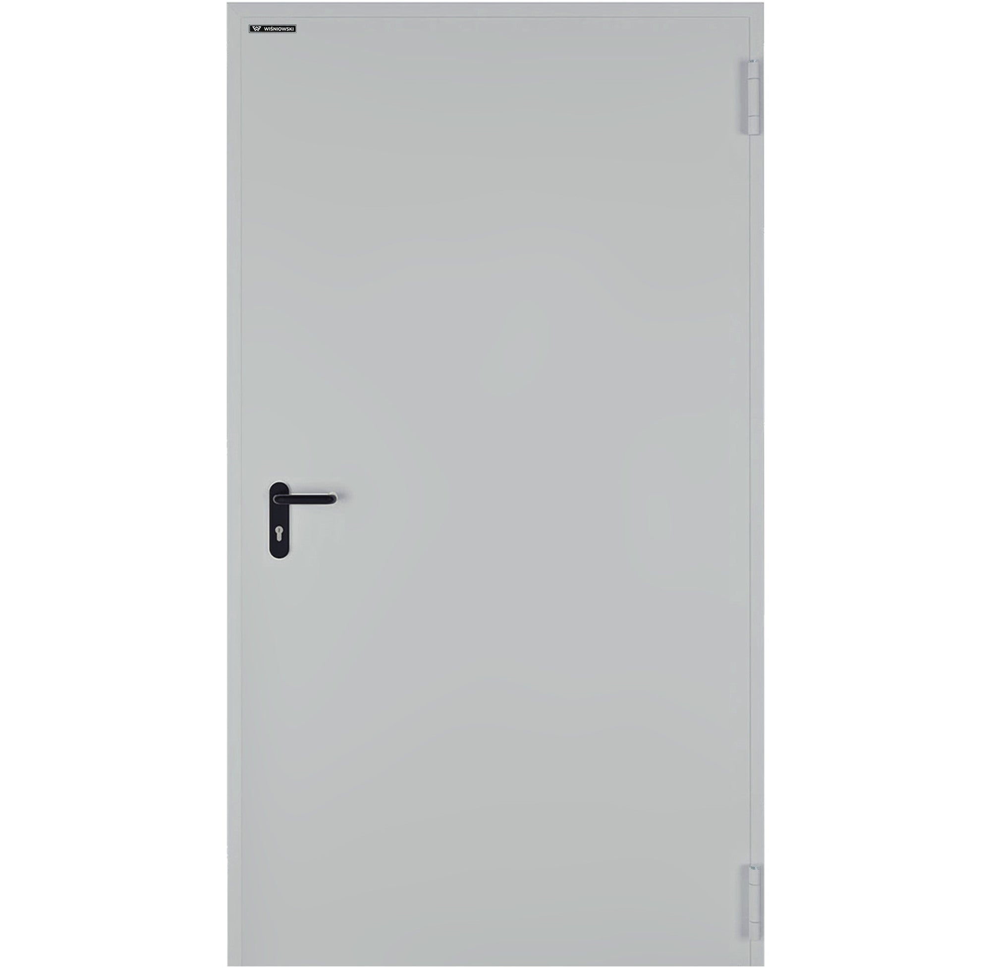 Drzwi techniczne Technical 60, 1120x2060,RAL 7035, prawe