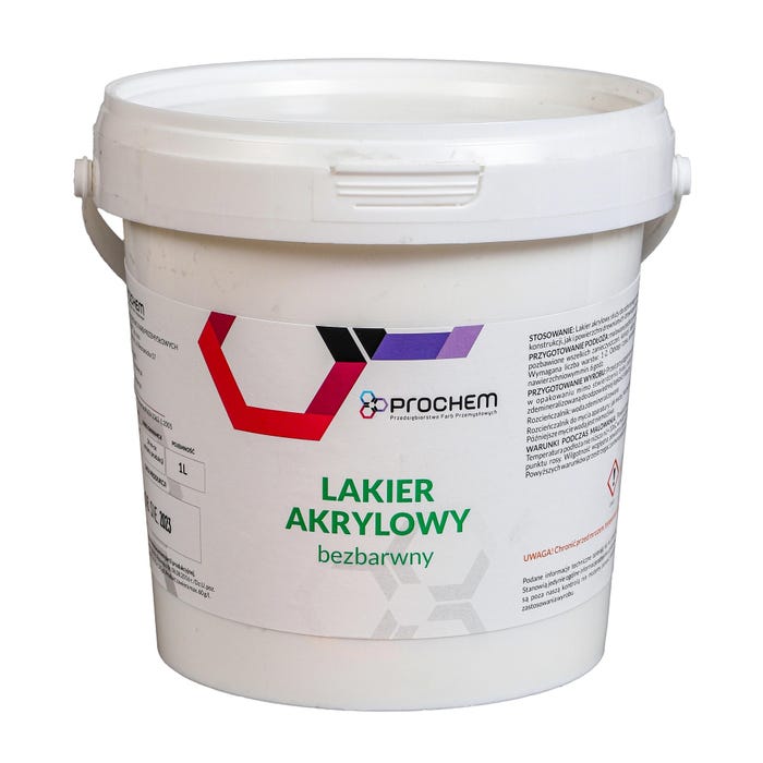 Lakier akrylowy bezbarwny 5l