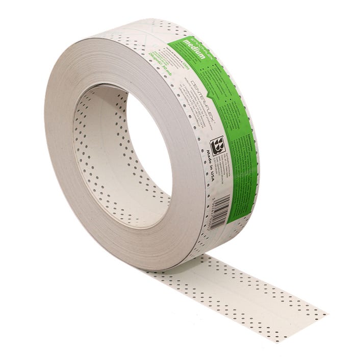 Taśma do połączeń i narożników wewnętrznych płyt g-k SMH-MEDIUM zielona 30 mb
