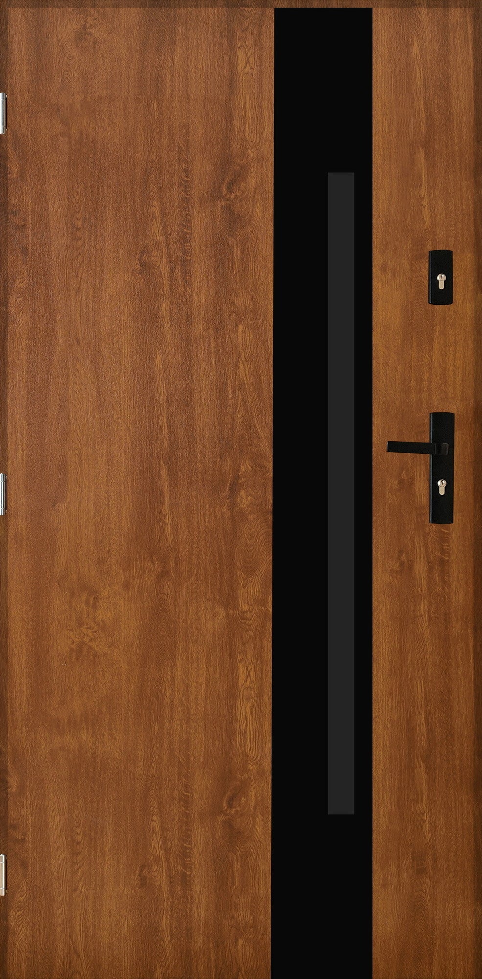 Drzwi zewnętrzne Kraków 2 złoty dąb 90 lewe