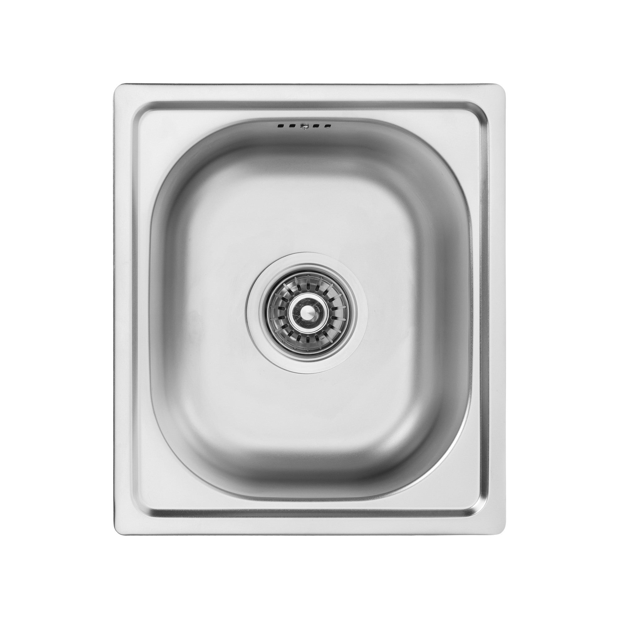Zlew wpuszczany Mika 33 x 38 cm inox 0
